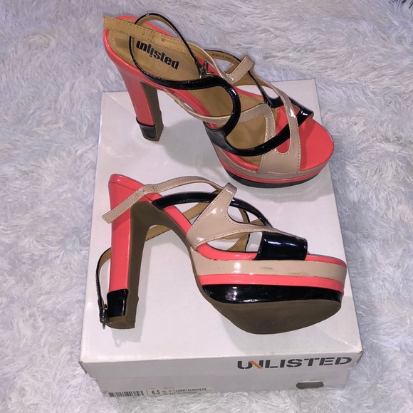 Unlisted Multicolor Heels - Picture 3 of 3